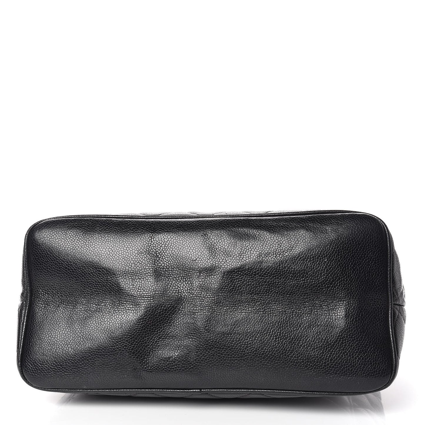 Caviar Quilted Medallion Tote Black