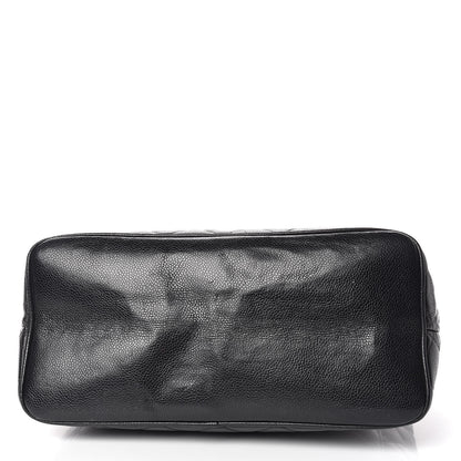 Chanel Caviar Quilted Medallion Tote Black 15 of 18
