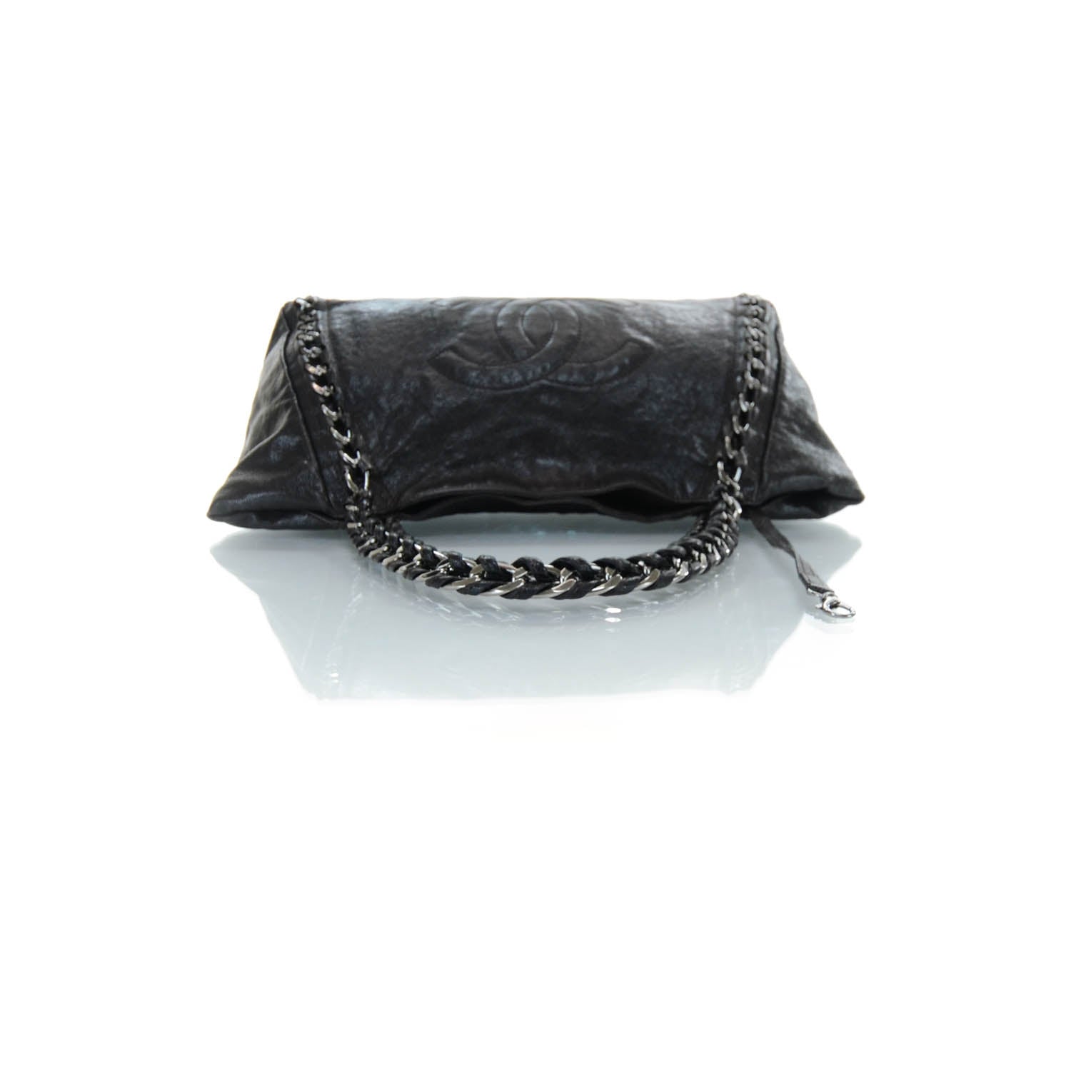 Chanel Caviar Modern Chain Tote Dark Brown 5 of 9