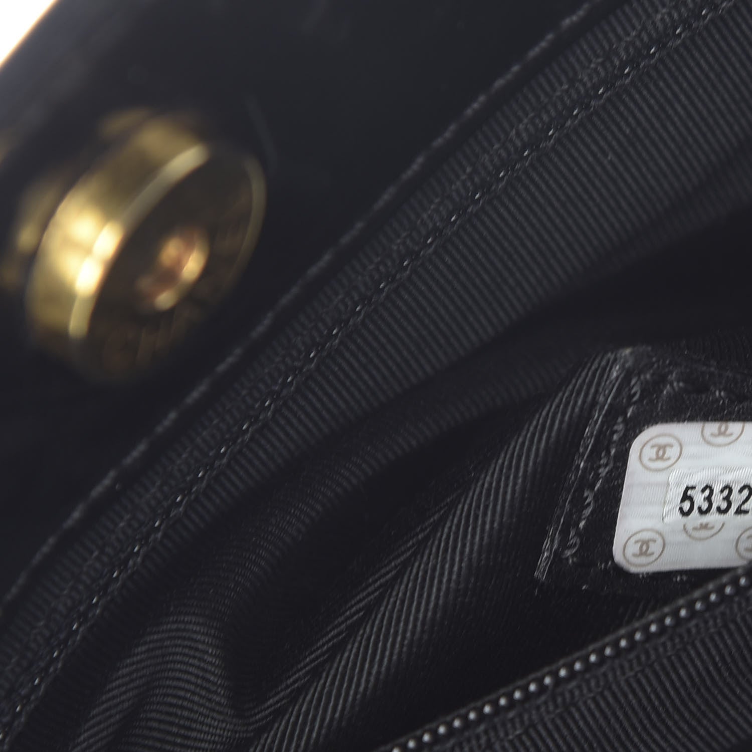 Chanel Patent Logo Tote Black 10 of 13