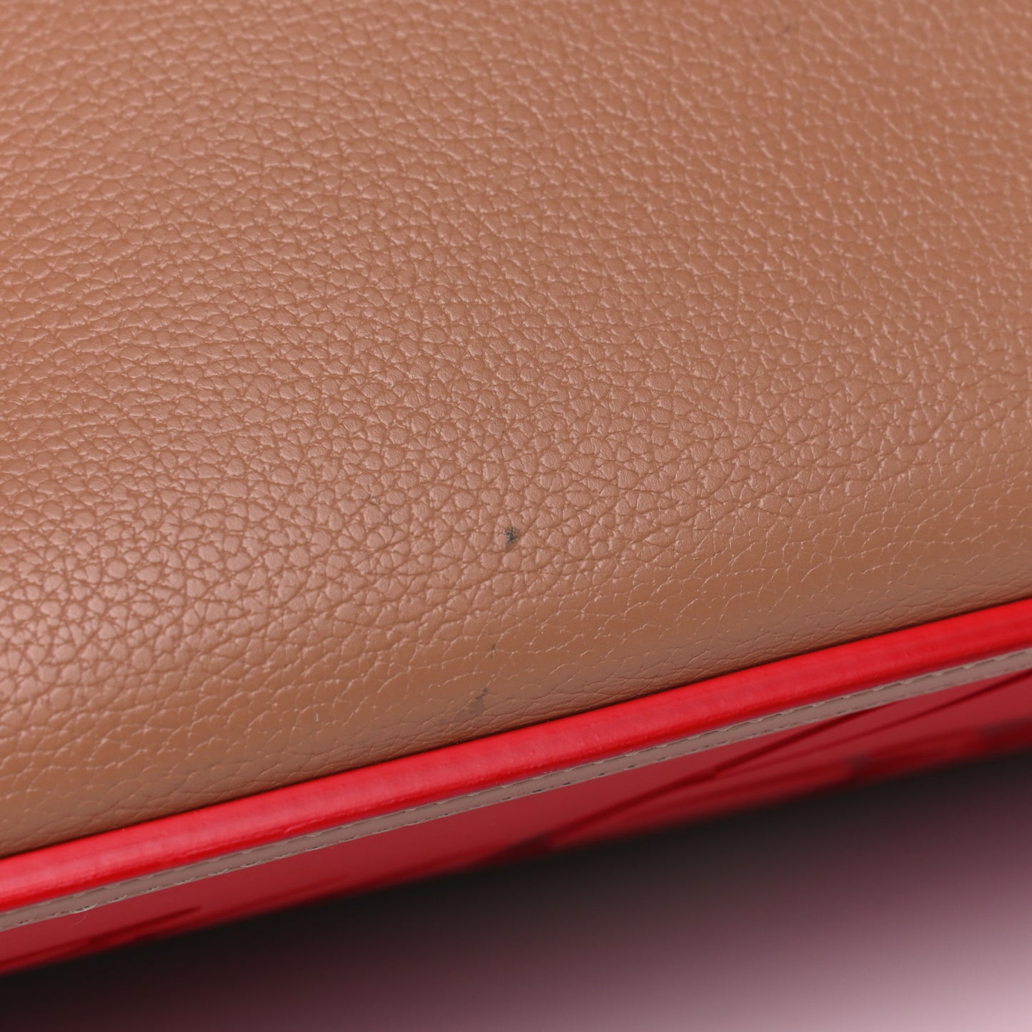 Calfskin Spikes East West Cabata Tote Nude