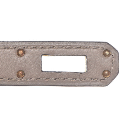 Hermes Swift Kelly Retourne 25 Gris Asphalte 11 of 34