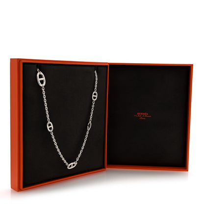 Hermes Sterling Silver Farandole Necklace 120 5 of 5
