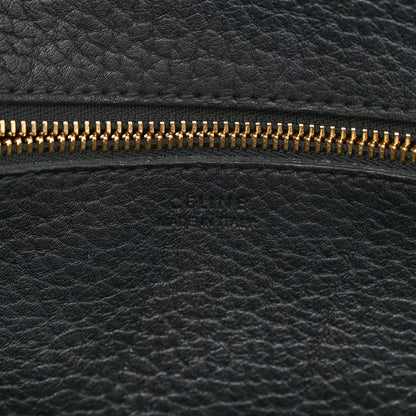 Celine Crisped Calfskin Mini Tie Knot Tote Black 6 of 13