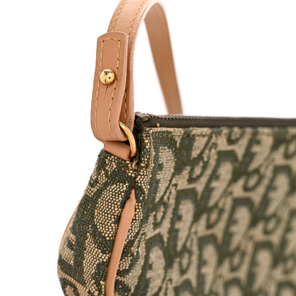 Christian Dior Monogram Mini Saddle Pochette Green 14 of 15