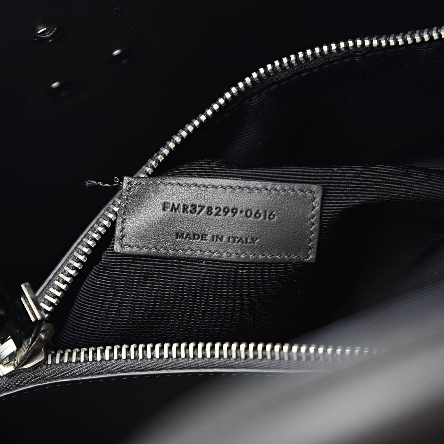 Saint Laurent Grained Calfskin Small Sac De Jour Coal 7 of 11