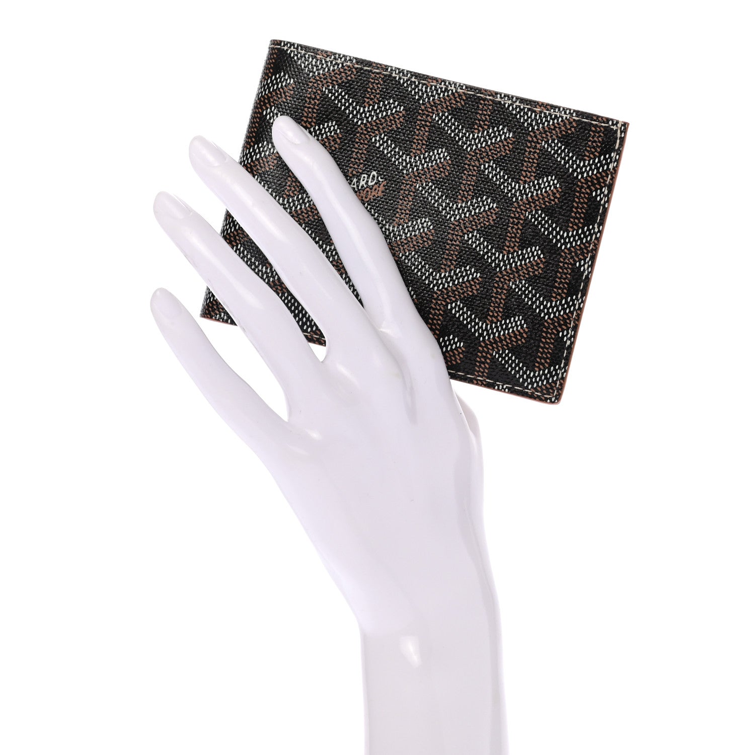 Goyard Goyardine Bi-Fold Victoire PM Wallet Black 2 of 7