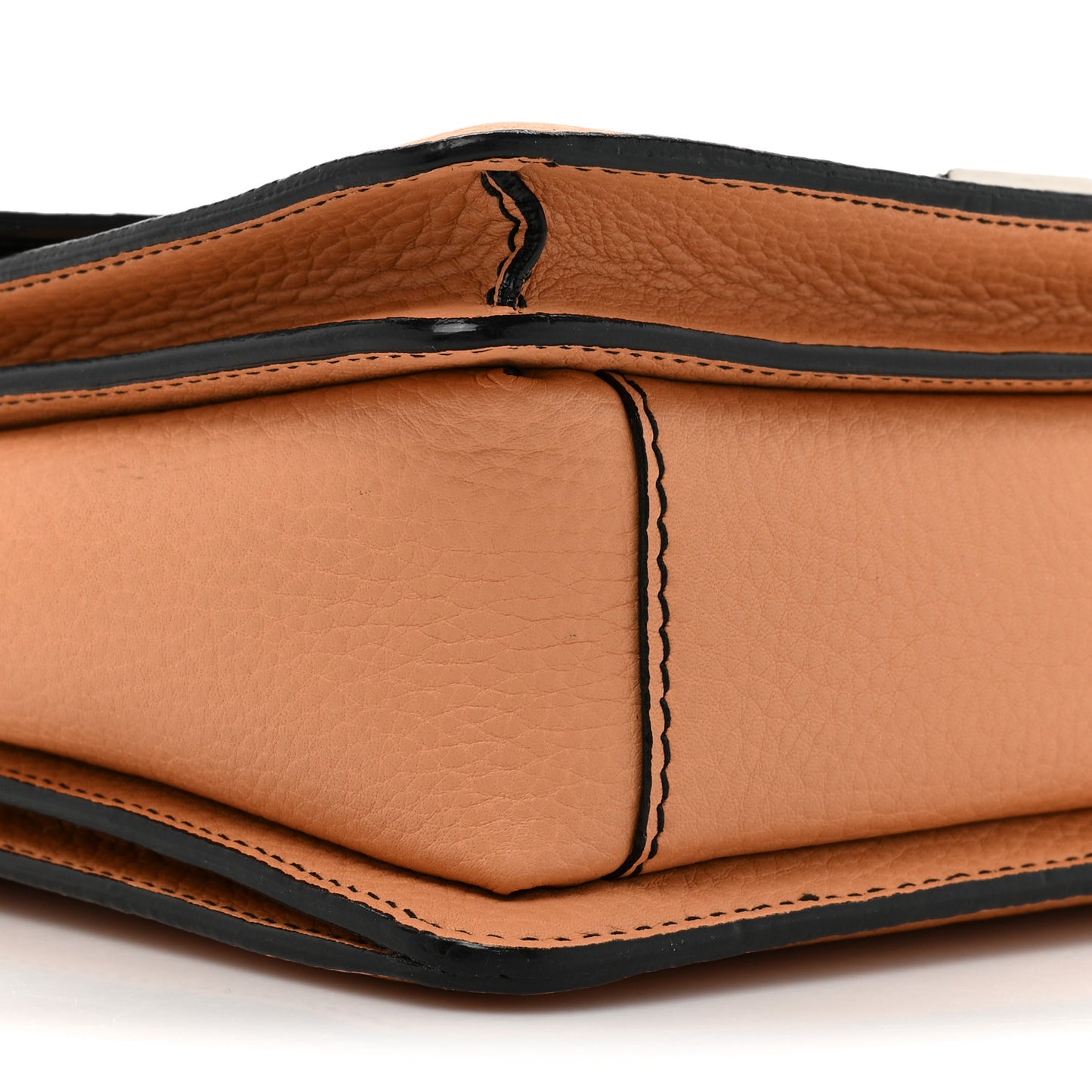 Pebbled Calfskin Hava Shoulder Bag Wheat