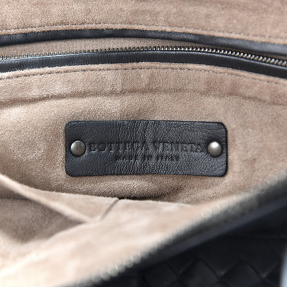 Bottega Veneta Nappa Intrecciato Shoulder Bag Black 7 of 8