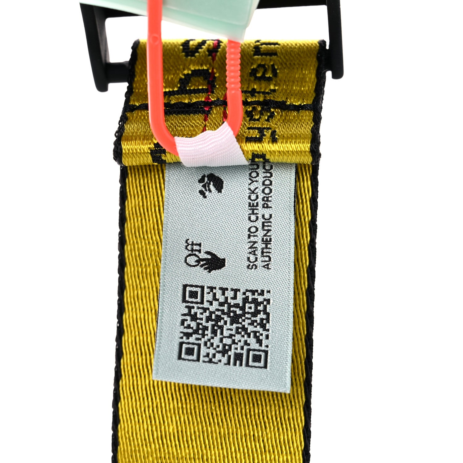 Off-White Industrial Belt Yellow 3 of 6