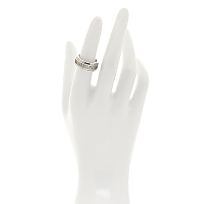 Tiffany Sterling Silver Titanium Atlas Band Ring 53 6.25 2 of 6
