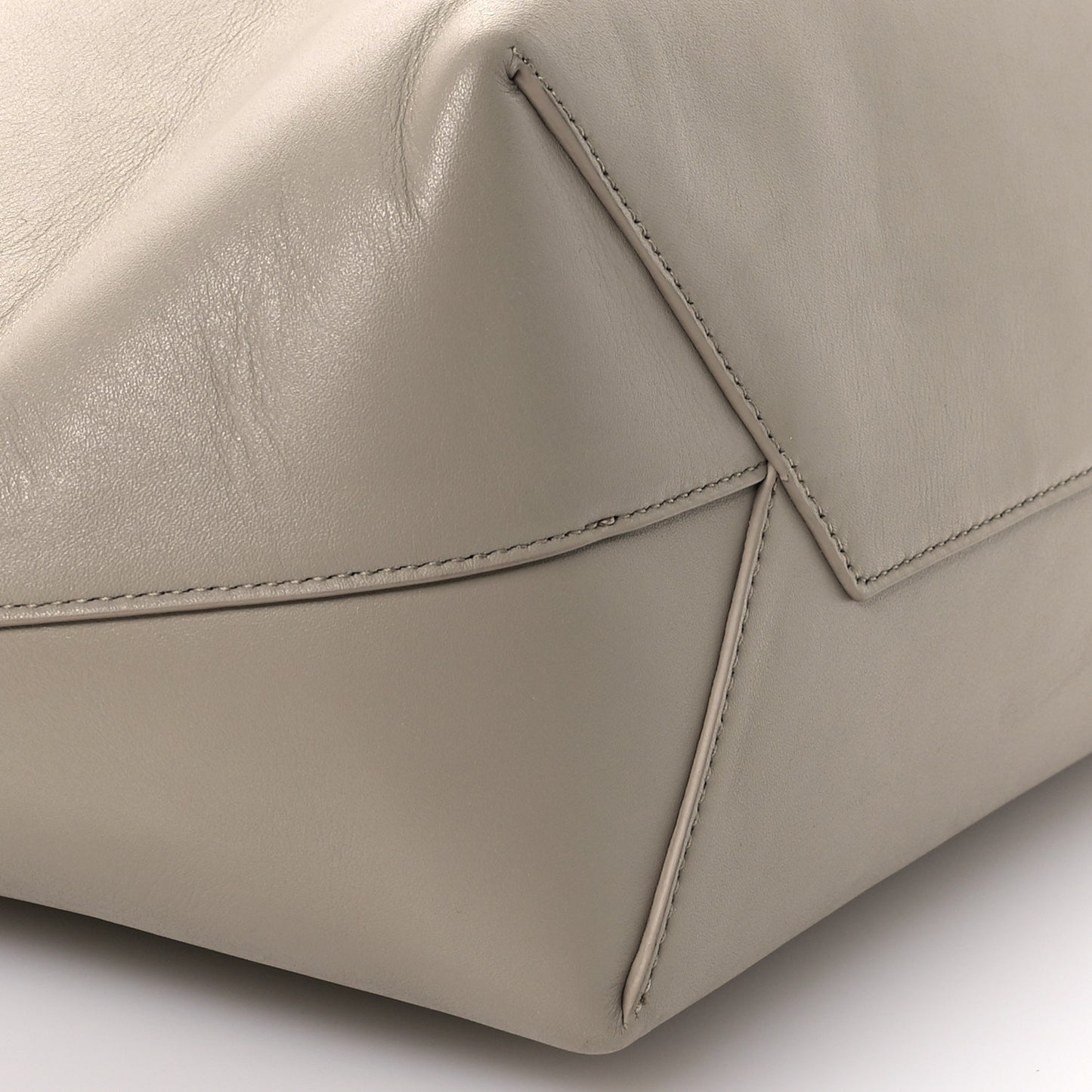 Smooth Calfskin Mary Kate Tote Taupe