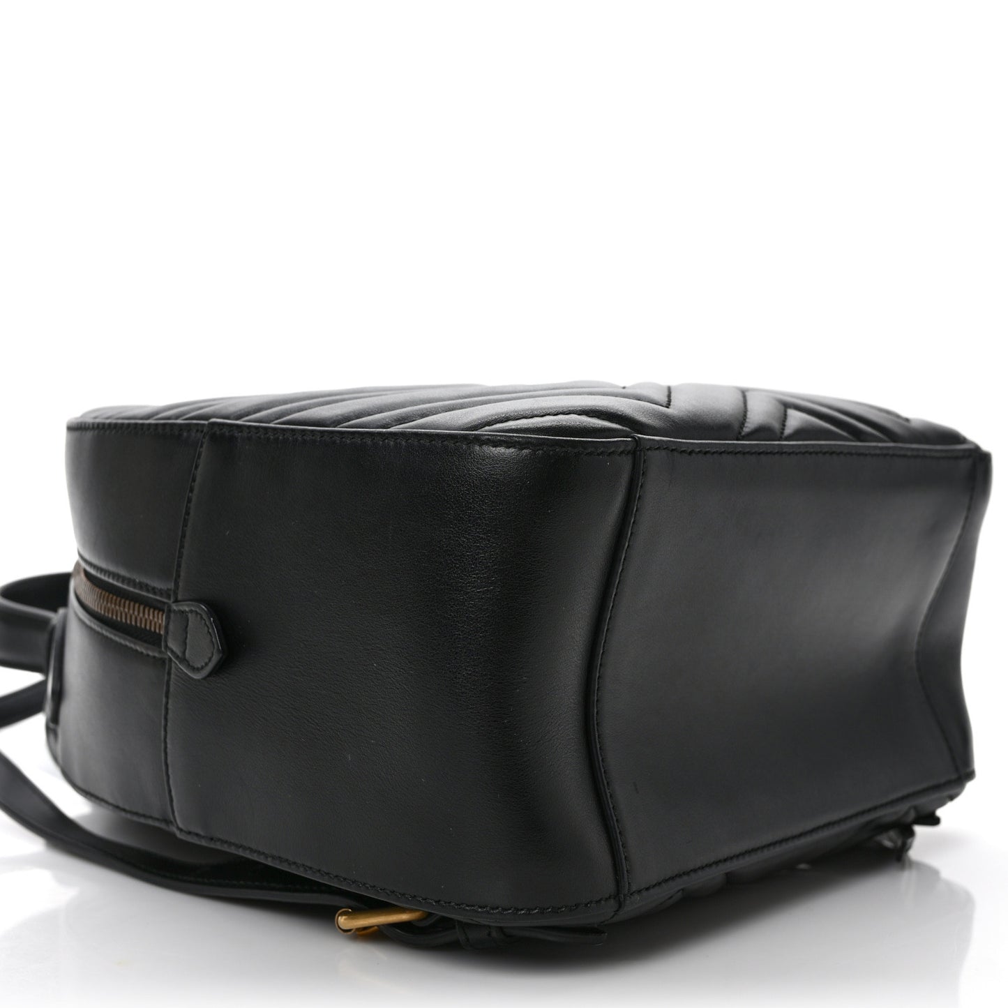 Calfskin Matelasse GG Marmont Dome Backpack Black