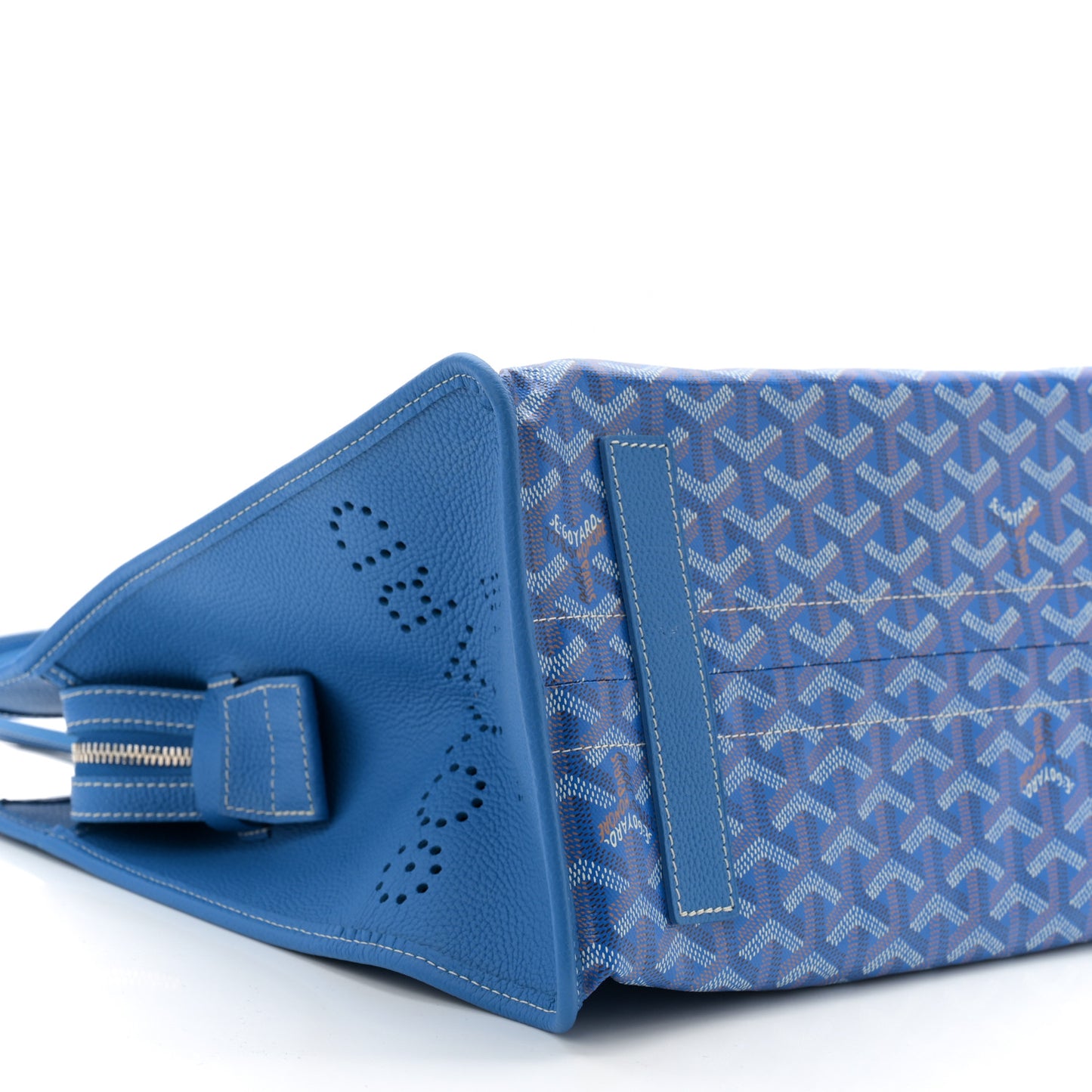 Goyardine Sac Hardy Pet Carrier PM Sky Blue