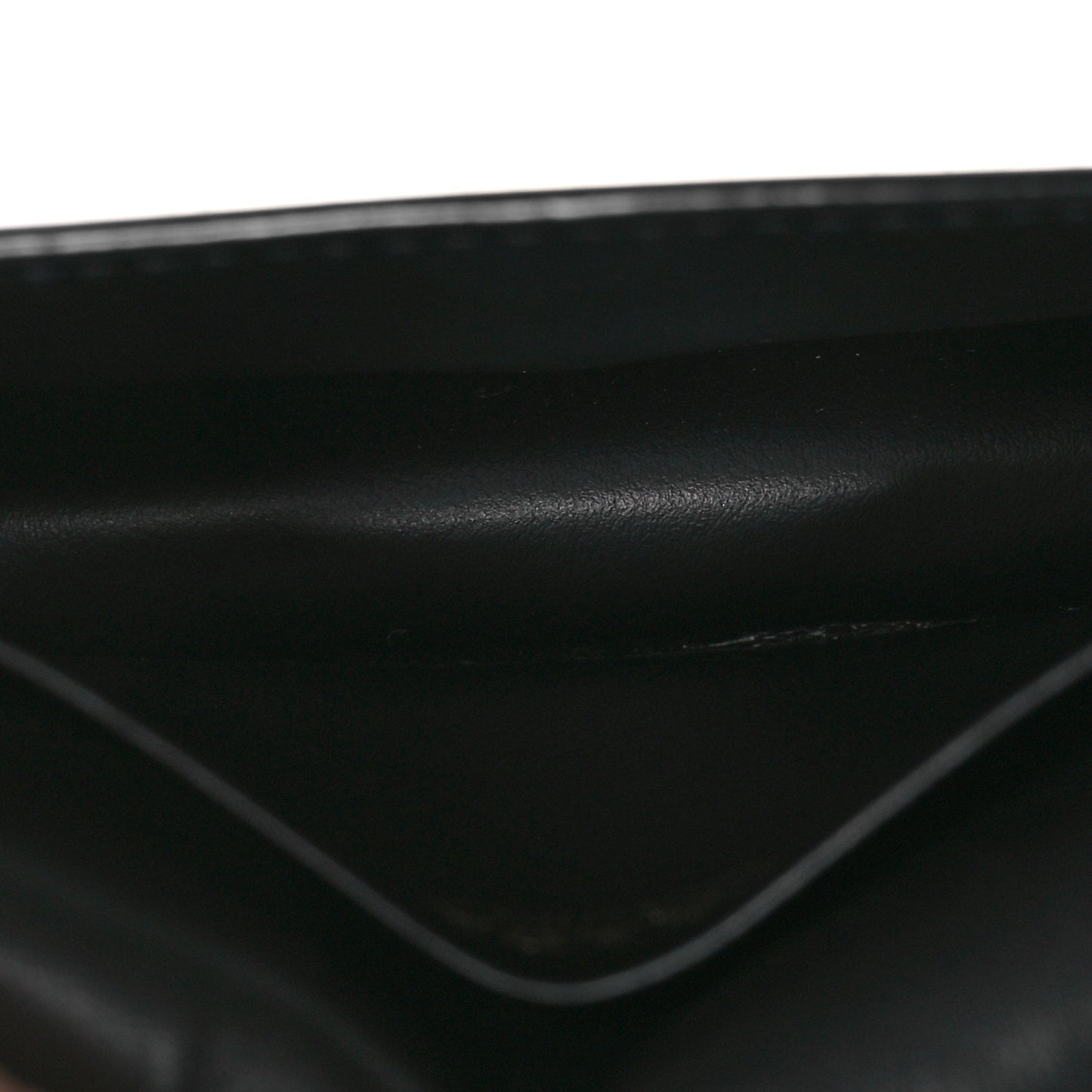 Paillettes Sequin Triangle Card Holder With Strap Black Black