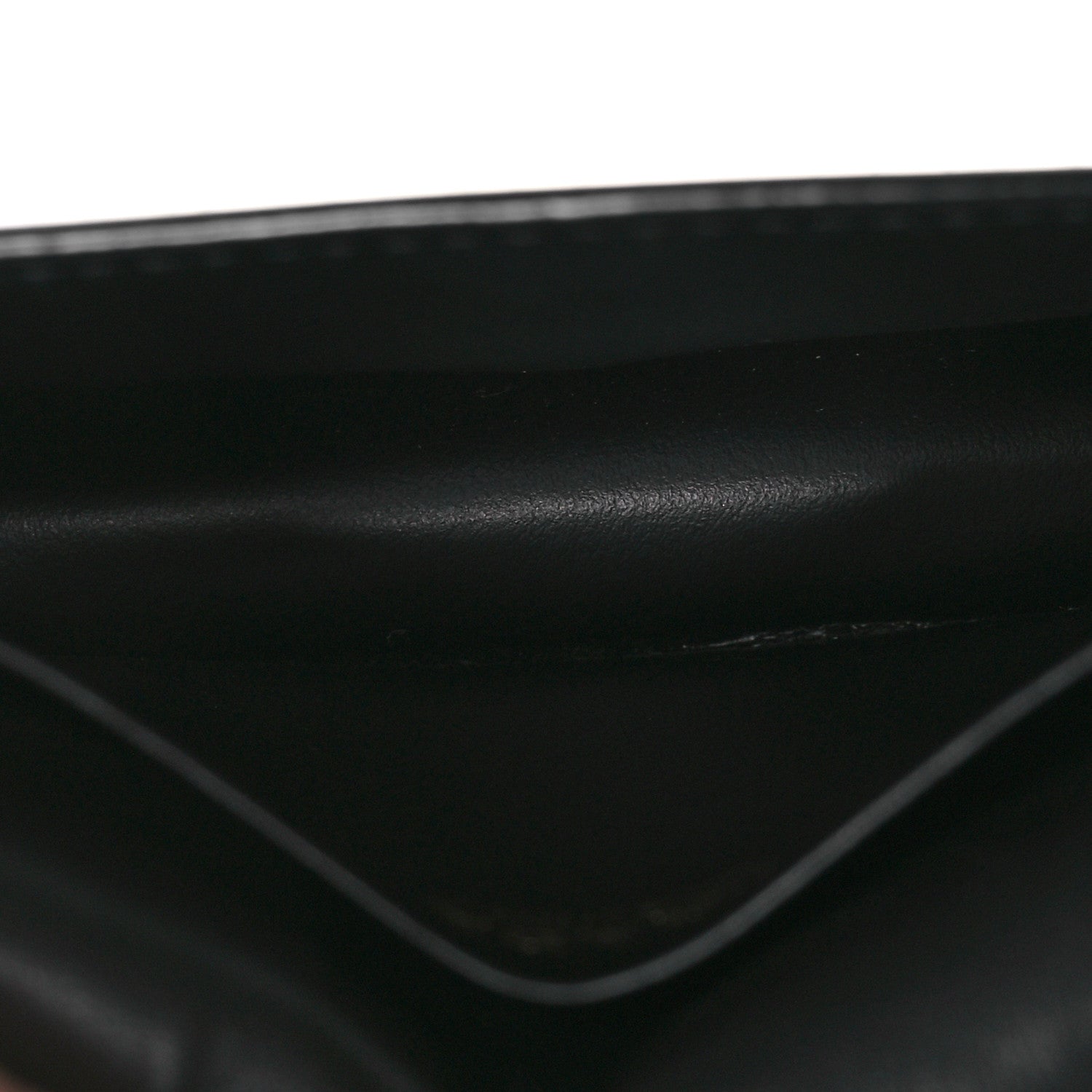 Prada Paillettes Sequin Triangle Card Holder With Strap Black Black 5 of 10