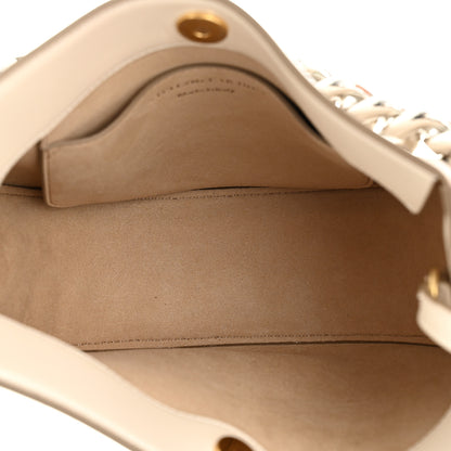 Stella McCartney Eco Alter Nappa Medium Frayme Shoulder Bag Pure White 5 of 12