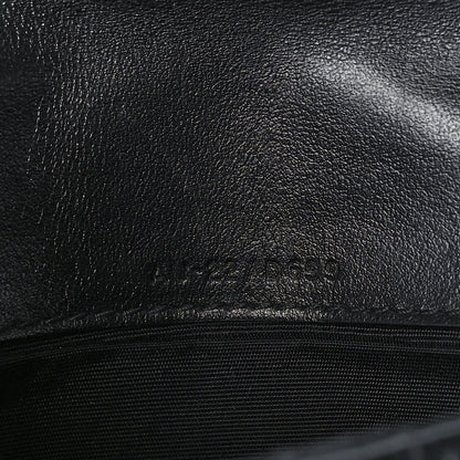 Salvatore Ferragamo Calfskin Quilted Gancini Mini Bag Black 7 of 11