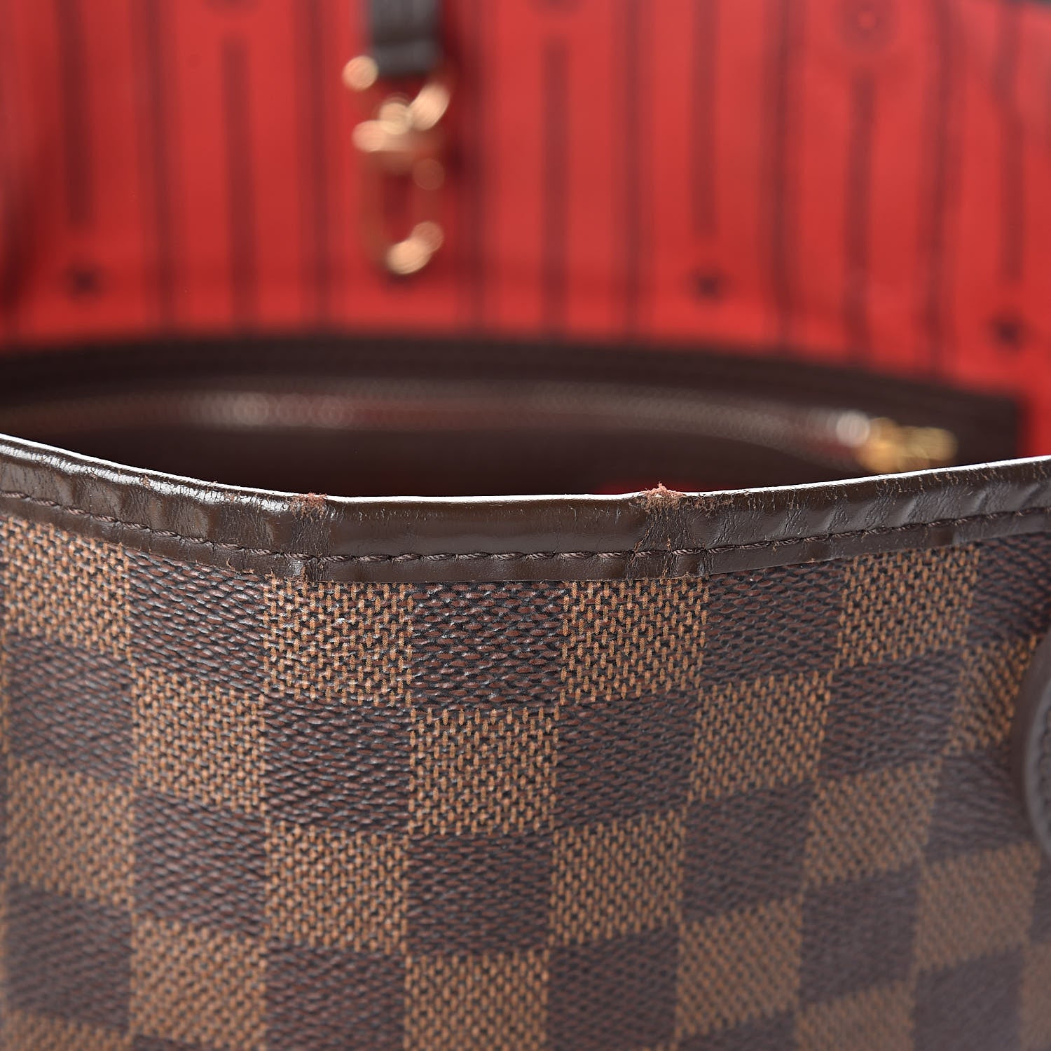 Louis Vuitton Damier Ebene Neverfull MM 8 of 14