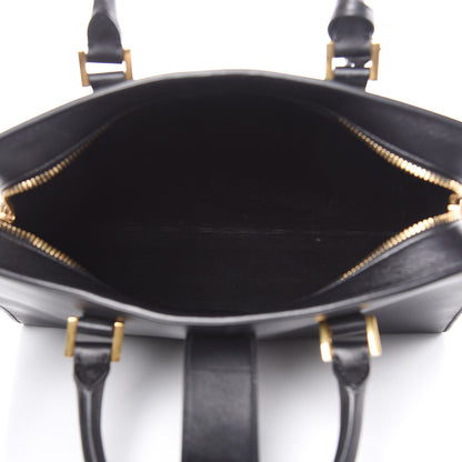 Saint Laurent Smooth Calfskin Small Monogram Cabas Black 5 of 11