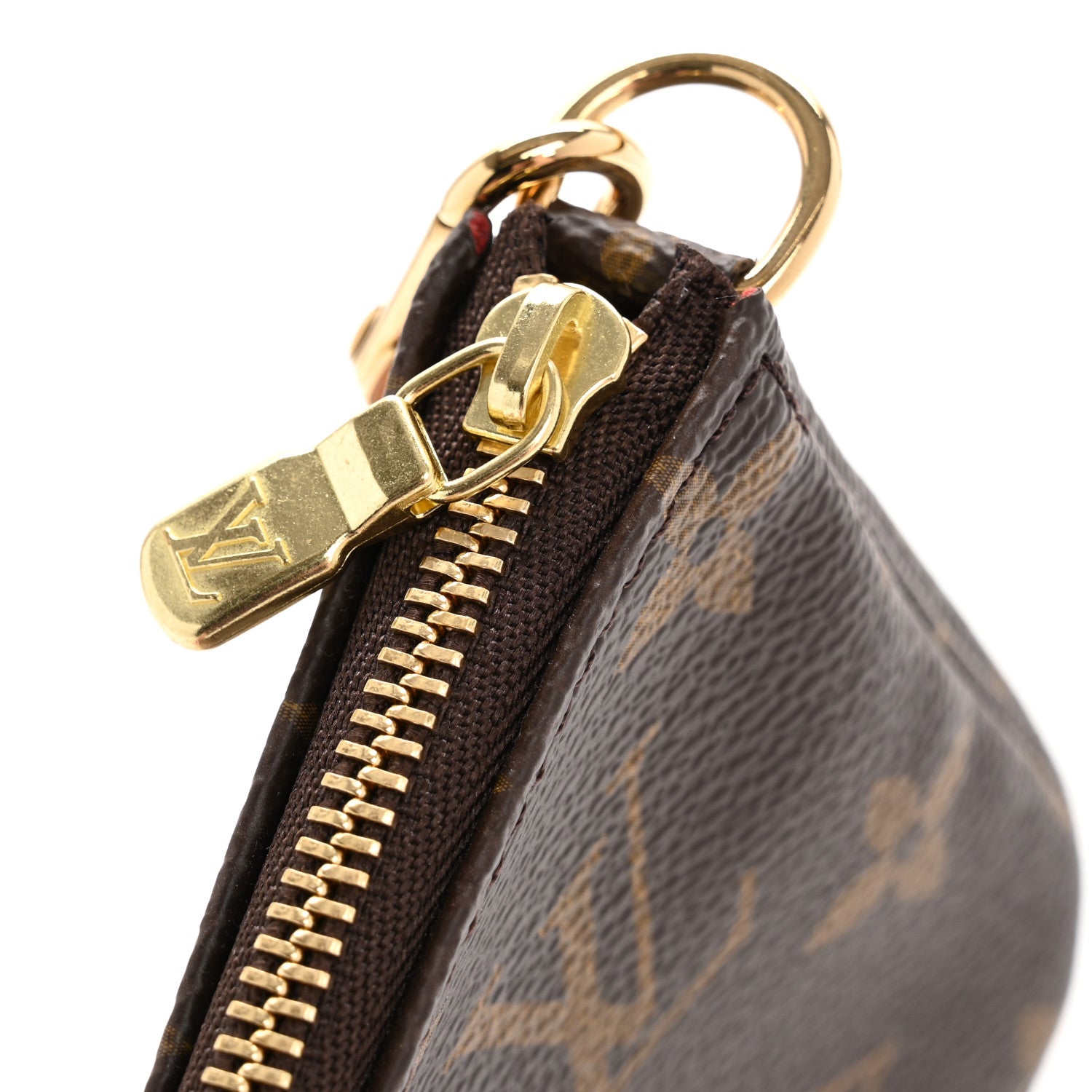 Louis Vuitton Monogram 2020 Christmas Animation Bumper Cars Mini Pochette Accessories Coquelicot 8 of 9