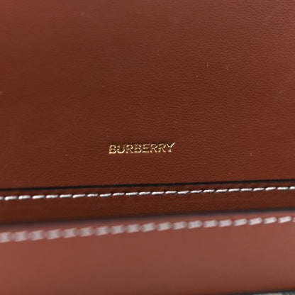 Burberry Calfskin Vintage Check New Hampshire Bag Archive Beige Tan 6 of 9