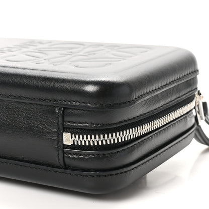 Loewe Calfskin Molded Sling Crossbody Bag Black 8 of 9