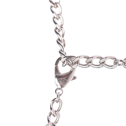 Chanel Paris Salzburg Charm Necklace Silver 9 of 11