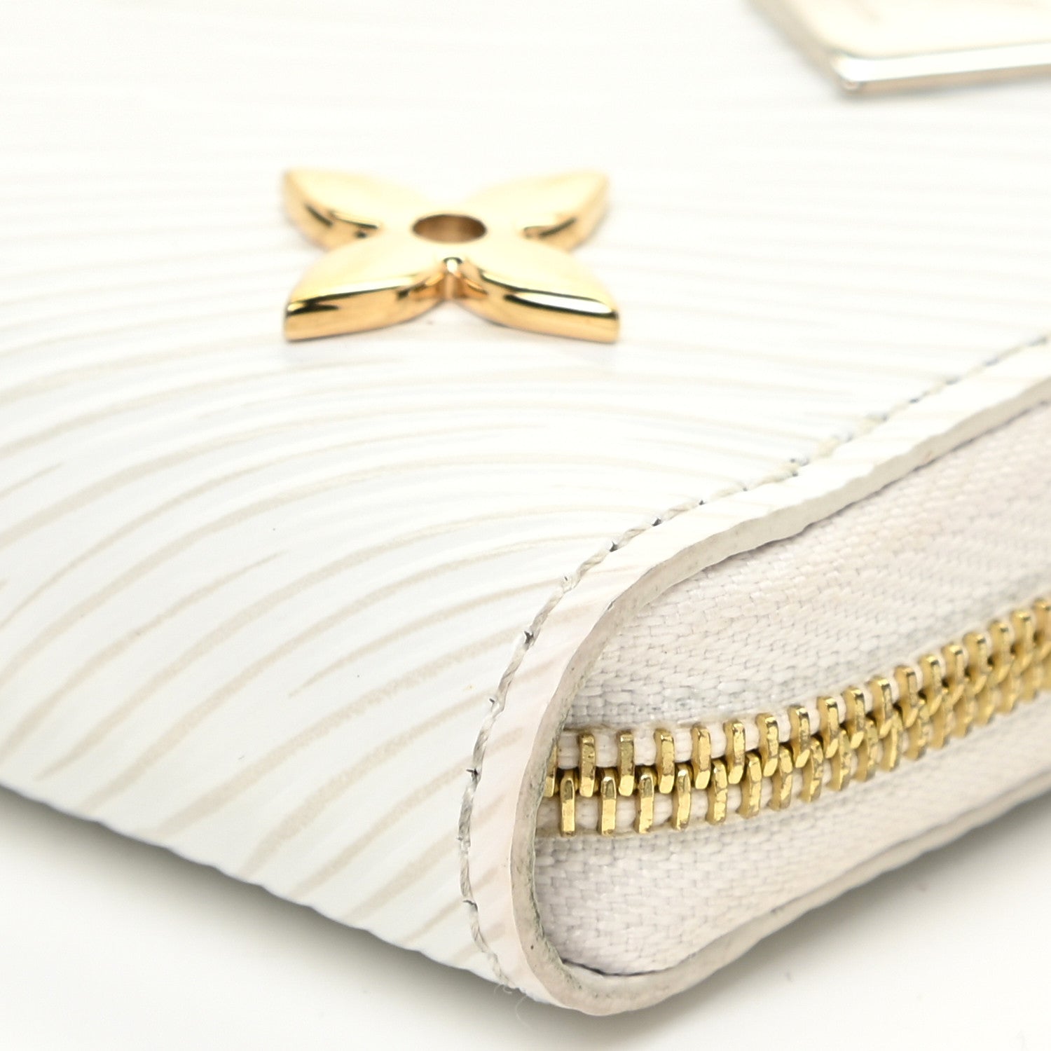 Louis Vuitton Epi Love Lock Zippy Coin Purse White 10 of 16