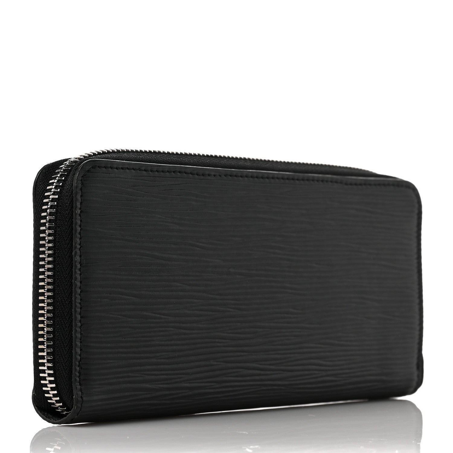 Louis Vuitton Epi Clemence Wallet Black 3 of 9