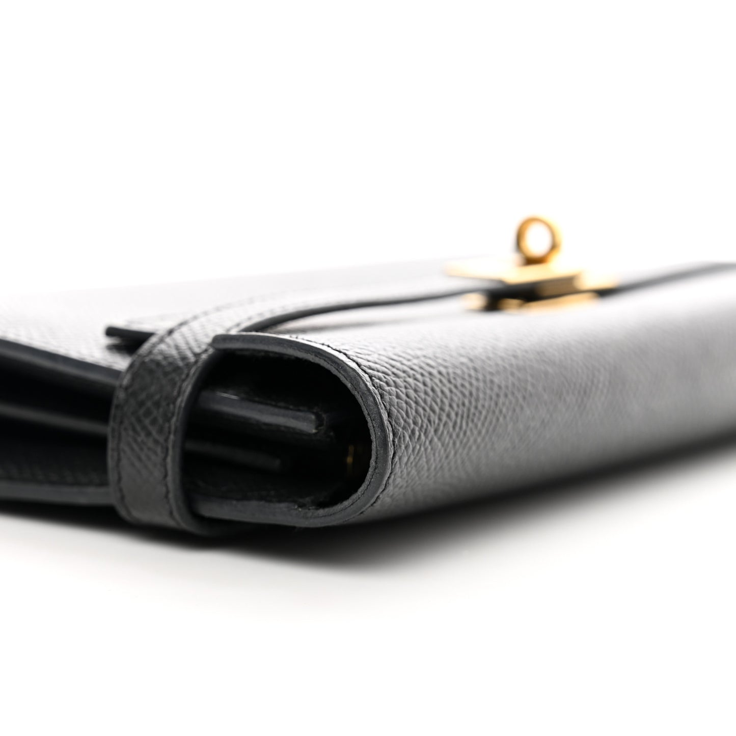 Epsom Kelly Longue Wallet Black