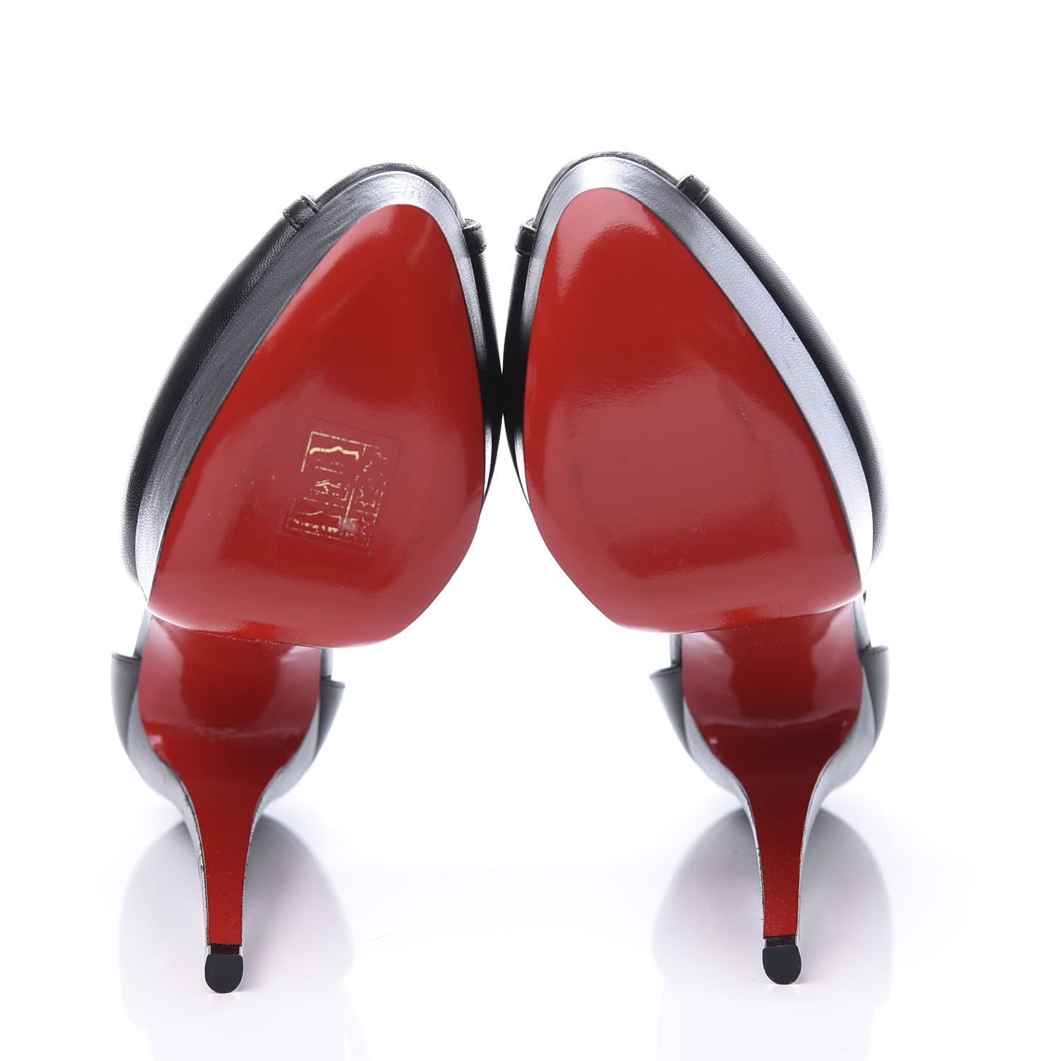 Christian Louboutin Shiny Nappa Madalena 150 Sandals 37 Black 8 of 9