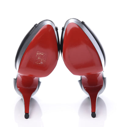 Christian Louboutin Shiny Nappa Madalena 150 Sandals 37 Black 8 of 9