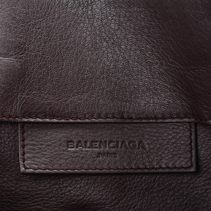 Balenciaga Veau Papier A5 Zip Around Tote Aubergine 7 of 8