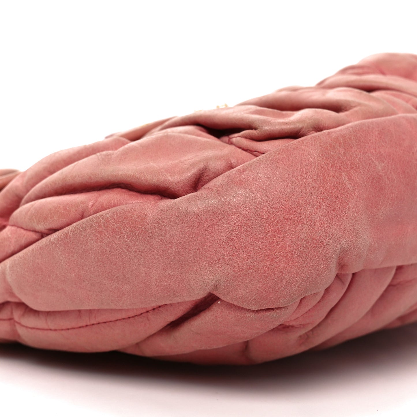 Nappa Matelasse Lux Coffer Hobo Begonia