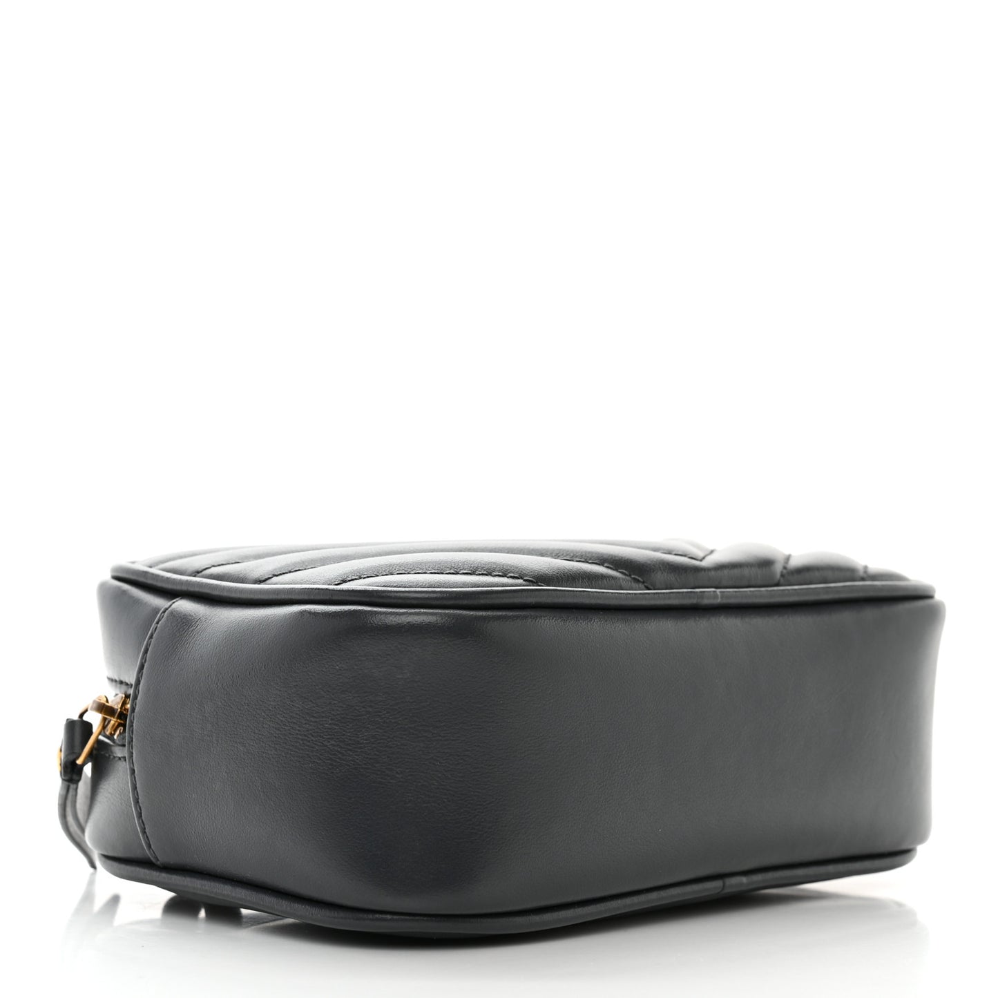 Calfskin Matelasse Monogram Lou Belt Bag Dark Smog