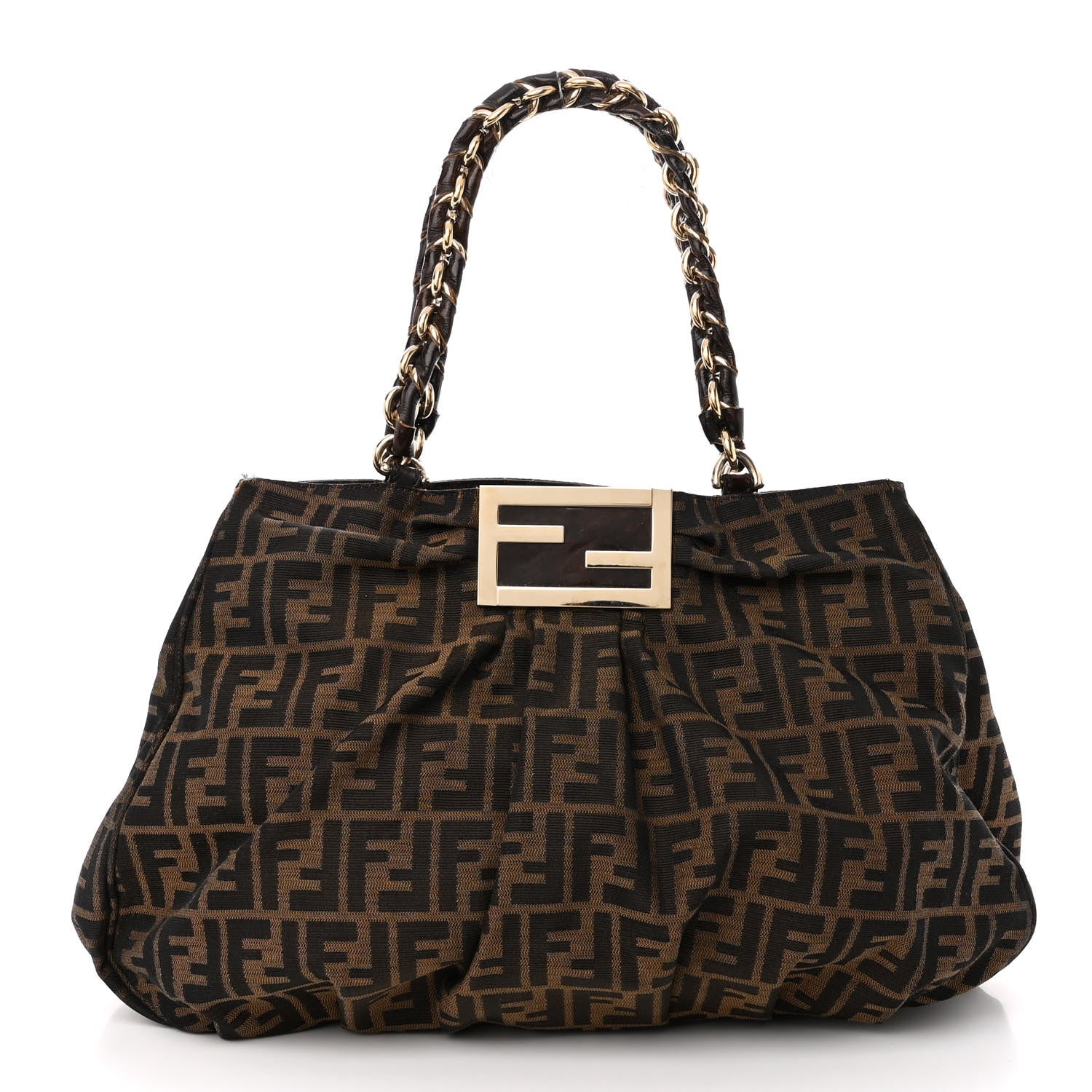 Fendi Zucca Mia Tote Tobacco 1 of 11
