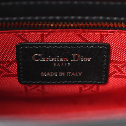 Christian Dior Lambskin Cannage Small My ABCDior Lady Dior Black 6 of 10