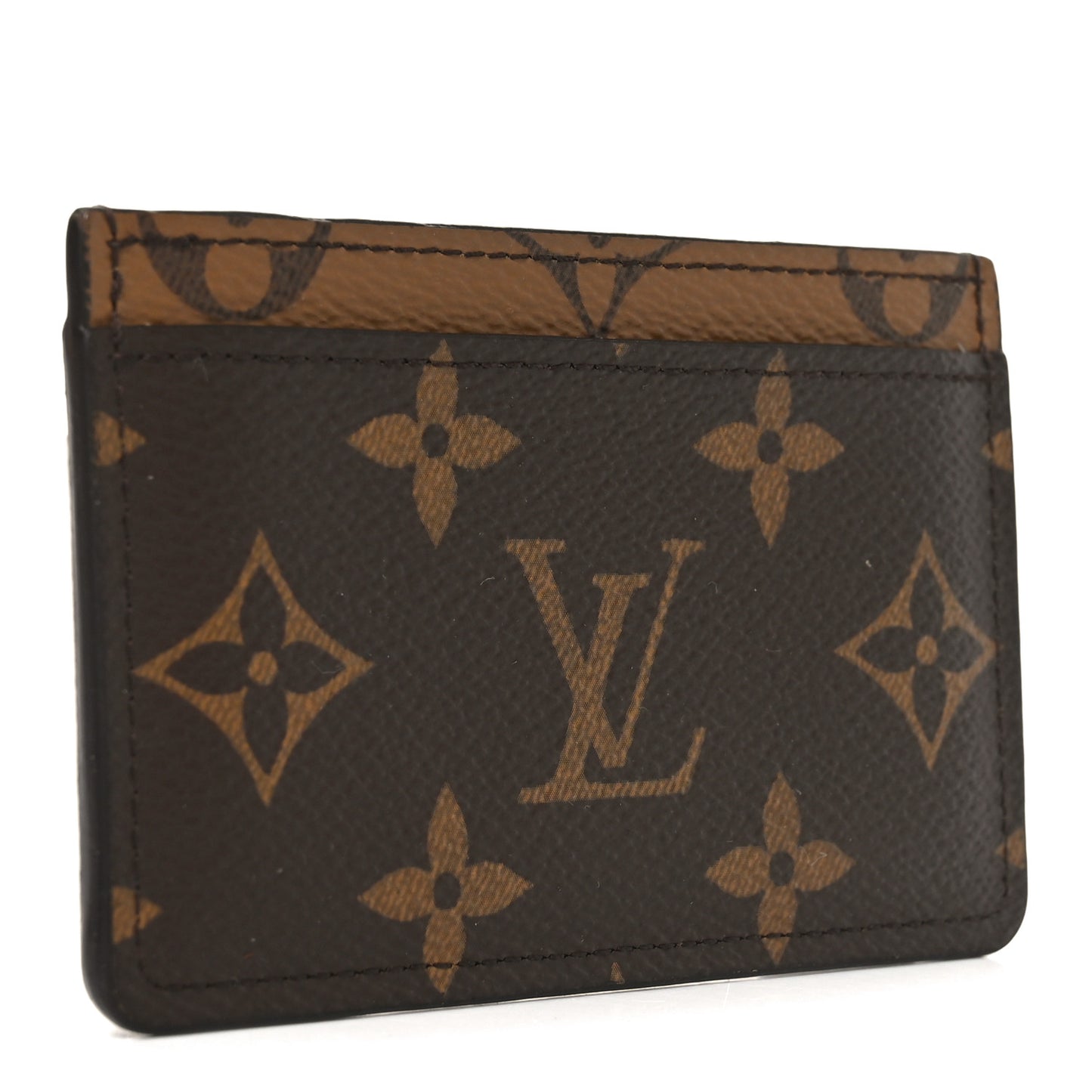 Reverse Monogram Card Holder