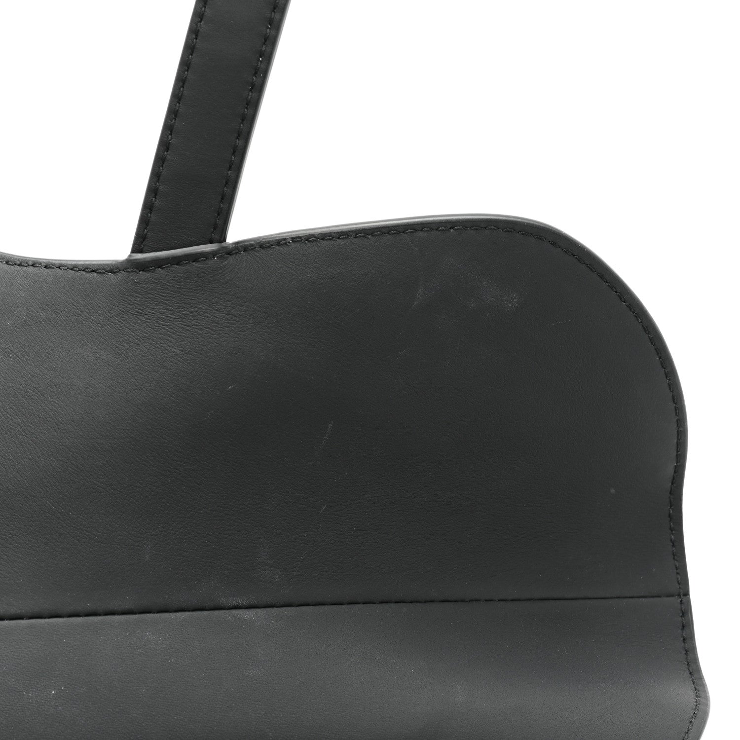 Christian Dior Ultra Matte Calfskin Saddle Bag Black 11 of 12