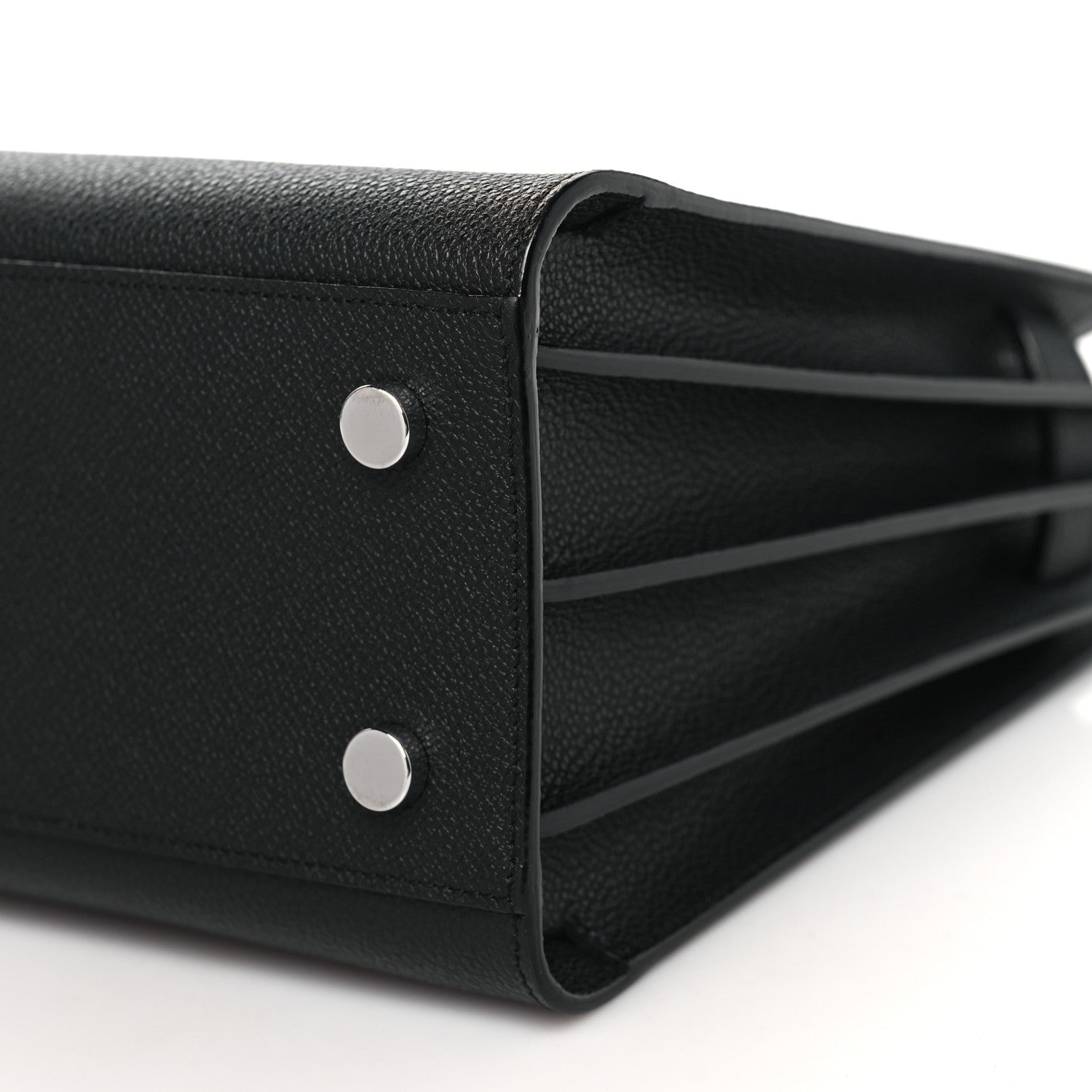 Saint Laurent Grained Calfskin Baby Sac De Jour Black 10 of 11