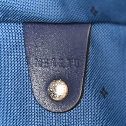 Louis Vuitton Monogram Escale Speedy Bandouliere 30 Blue 7 of 14
