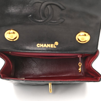 Chanel Patent Quilted Small Kelly Flap Bag Black 4 of 10