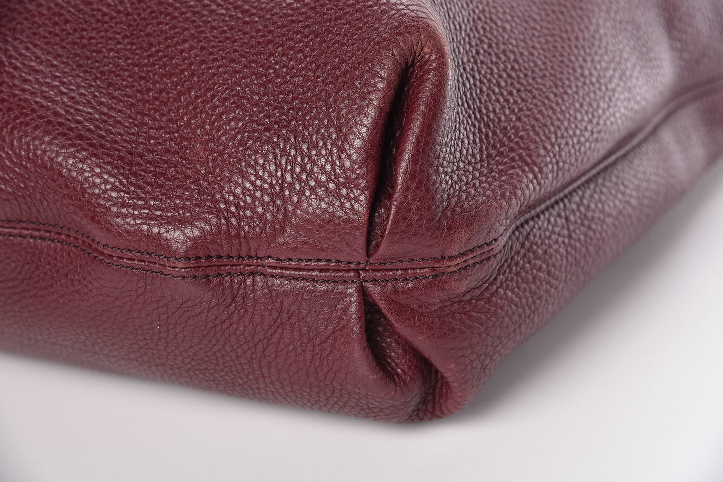 Cellarius Calfskin Large Soho Hobo Scarlatto