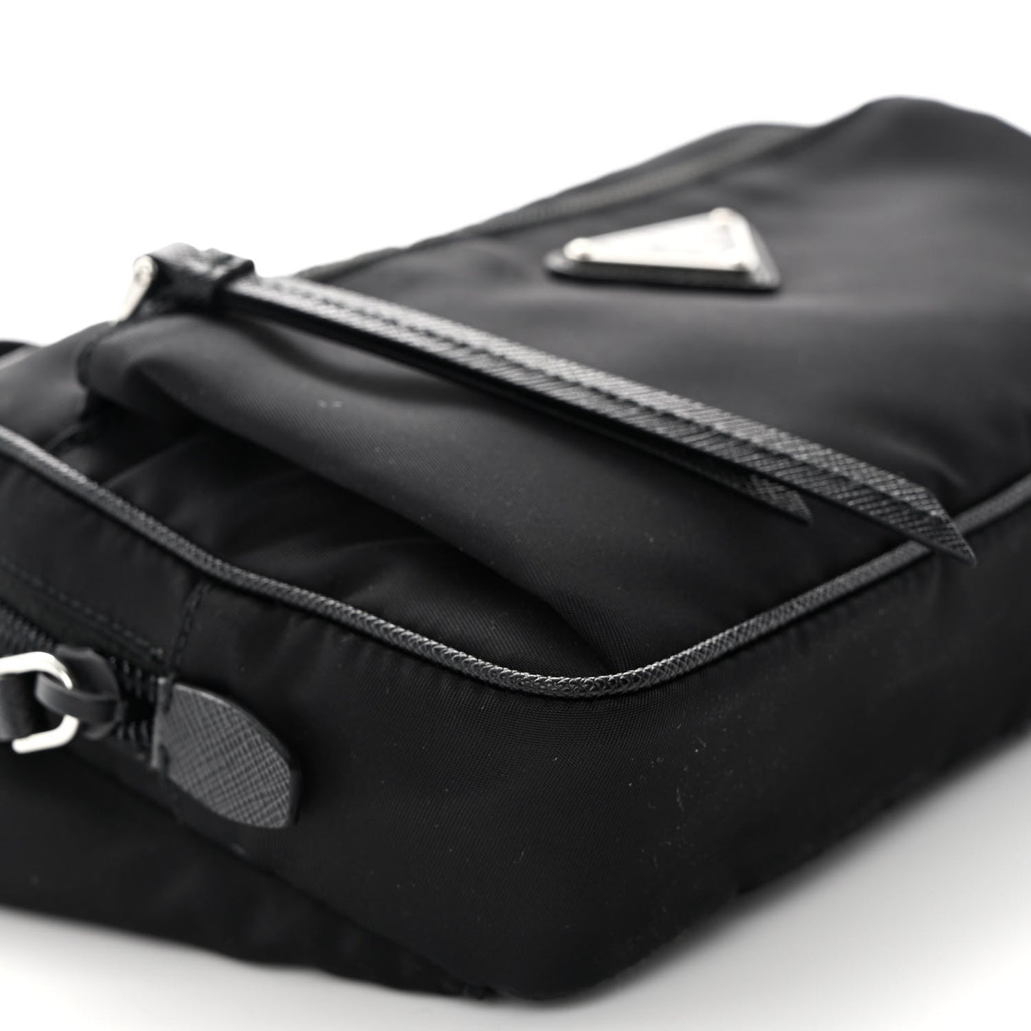 Tessuto Nylon Belt Bag Black