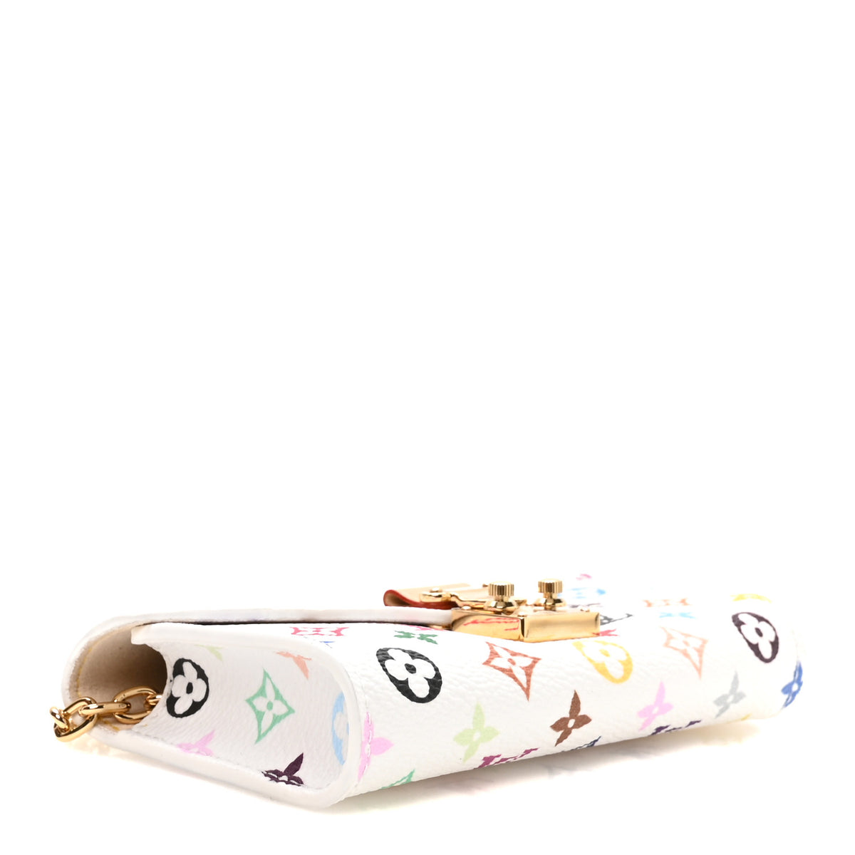 Louis Vuitton LV X TM Monogram Multicolor Pouch Metis Belt White 3 of 10