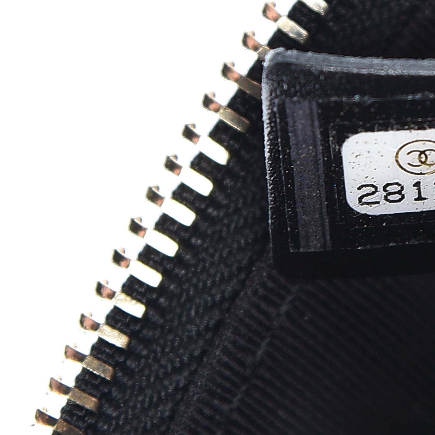 Chanel Caviar Quilted Waist Bag Black Gold 7 of 10