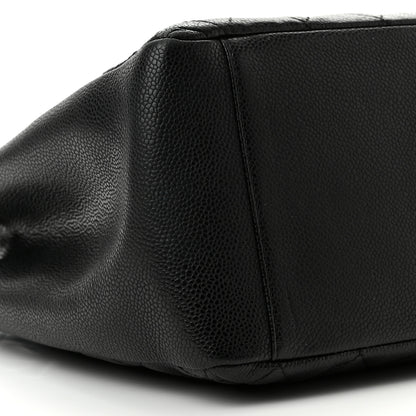 Chanel Caviar Quilted Grand Shopping Tote GST Black 9 of 10