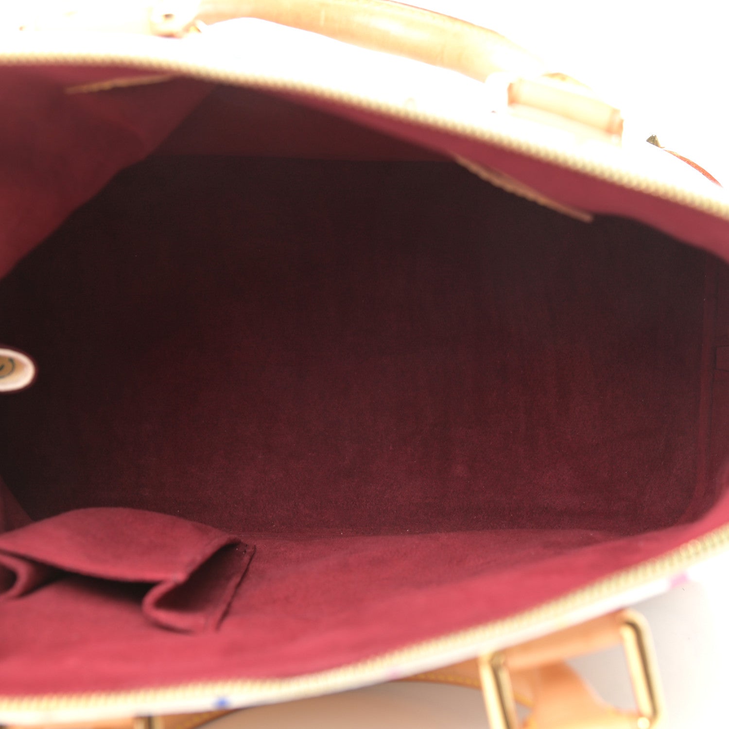 Louis Vuitton Monogram Multicolor Alma White 5 of 9