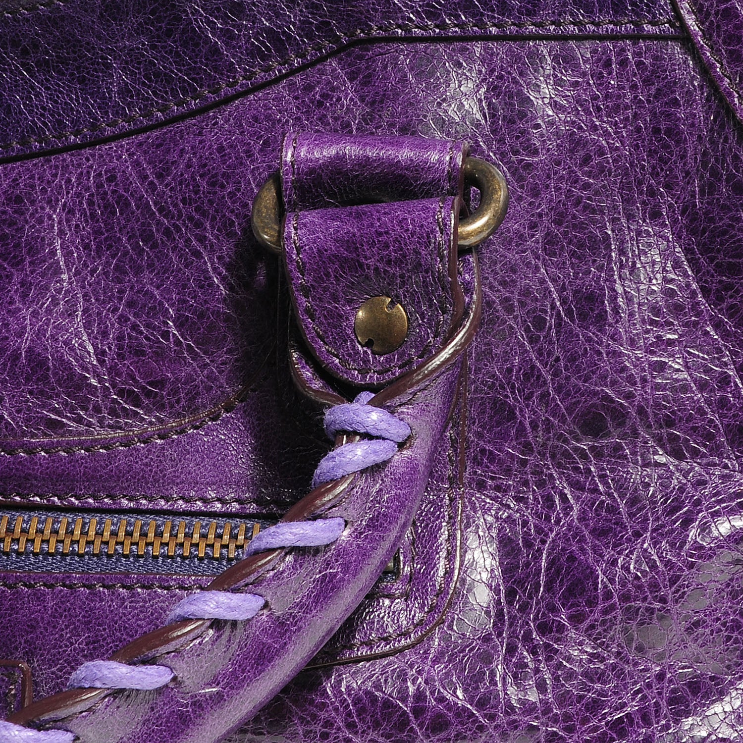 Balenciaga Agneau City Violet 5 of 11